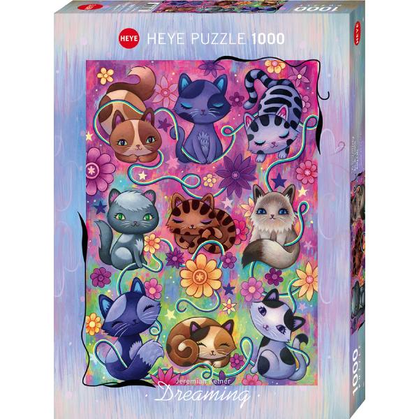 Puzzle 1000. Dreaming Kitty Cats