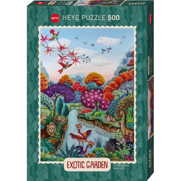 Puzzle 500. Exotic Garden