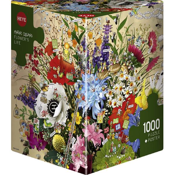 Puzzle 1000. Flower's Life