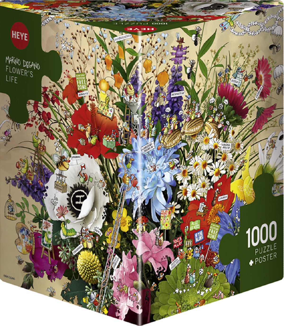 Puzzle 1000. Flower's Life