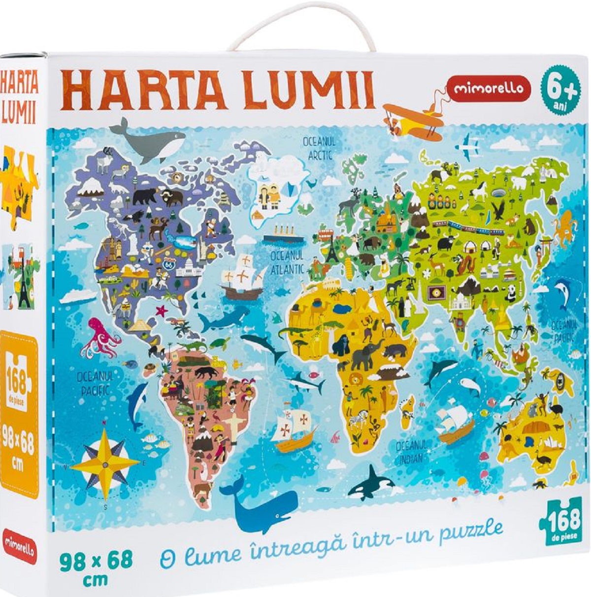 Puzzle: Harta lumii