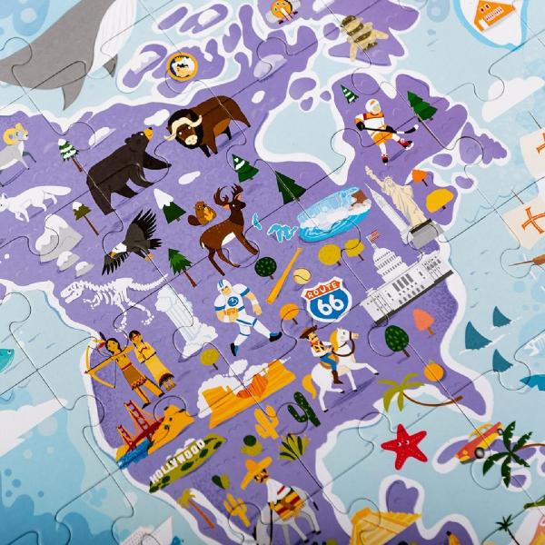 Puzzle: Harta lumii