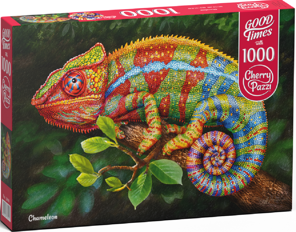 Puzzle 1000. Chameleon