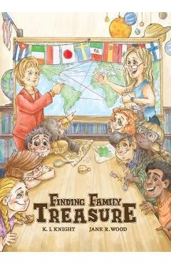Coperta cărții 'Finding Family Treasure - K. I. Knight'