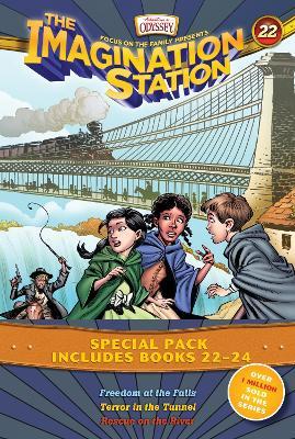 Imagination Station Books 3-Pack: Freedom at the Falls / Terror in the Tunnel / Rescue on the River - Marianne Hering