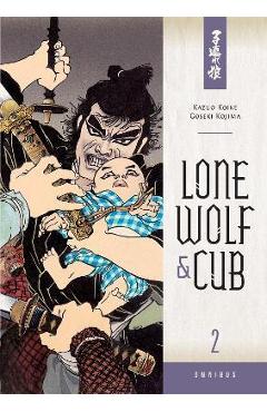 Coperta cărții 'Lone Wolf & Cub Omnibus, Volume 2 - Kazuo Koike'