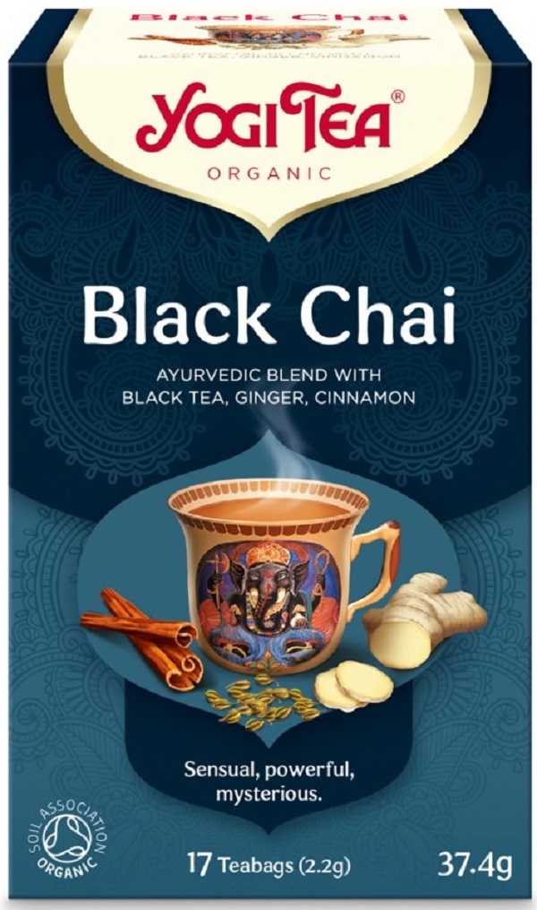 Ceai Black Chai ECO/BIO 17dz - YOGI TEA