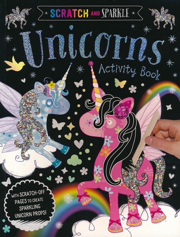 Scratch and Sparkle. Unicorns Activity Book