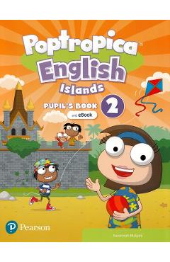 Coperta cărții 'Poptropica English Islands Pupil's Book Level 2 + eBook - Susannah Malpas'