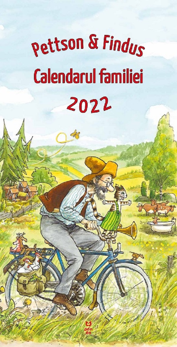 Pettson si Findus. Calendarul familiei 2022 - Sven Nordqvist