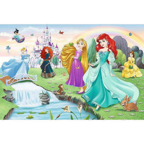 Puzzle 60. Disney Princess: Intalneste printesa