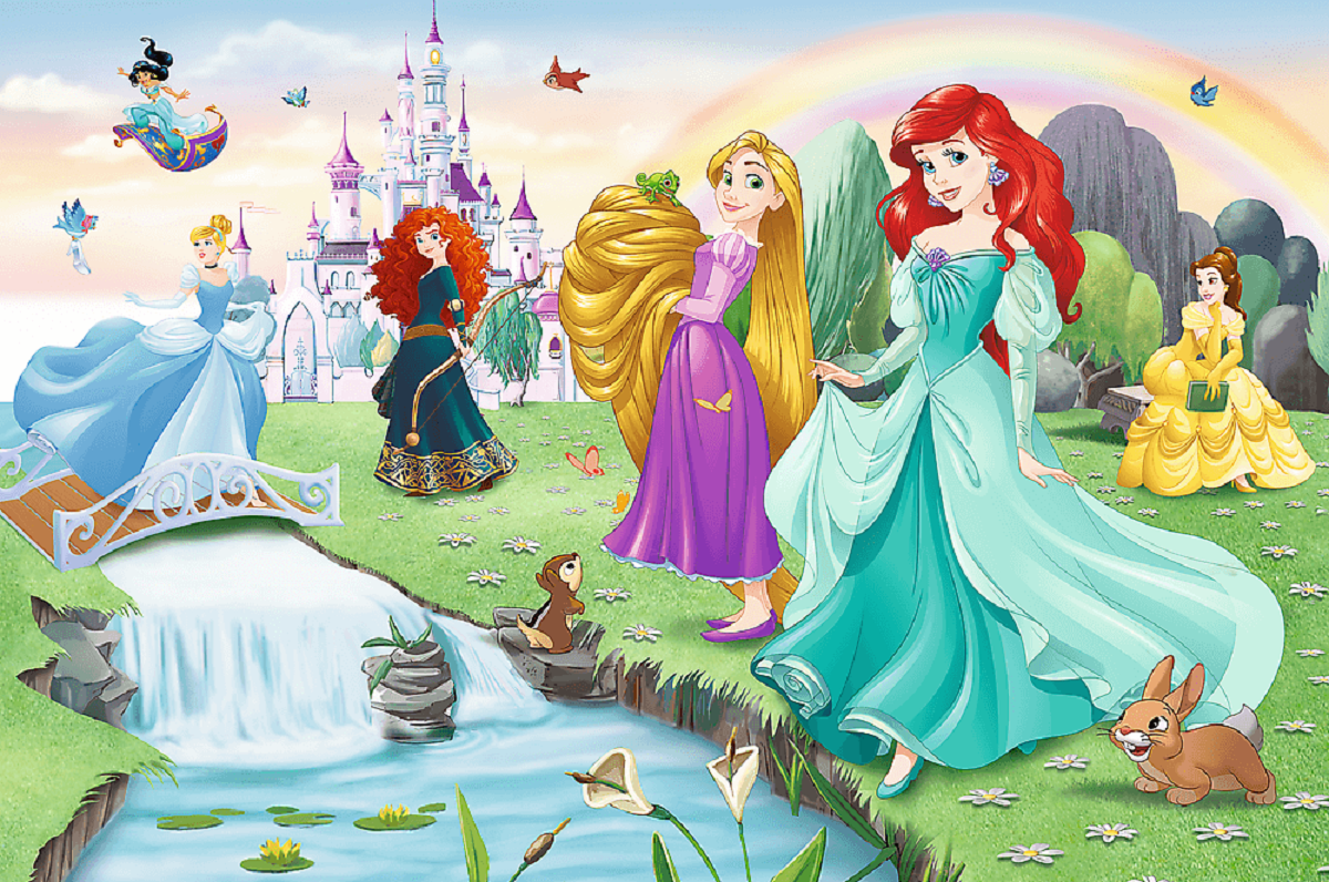 Puzzle 60. Disney Princess: Intalneste printesa