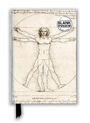 Leonardo Da Vinci: Vitruvian Man (Foiled Blank Journal) - Flame Tree Studio