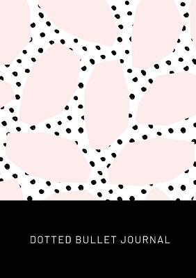 Pink Spots with Black Polka Dots - Dotted Bullet Journal: Medium A5 - 5.83X8.27 - Blank Classic