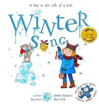 Coperta cărții 'Winter Song: A Day In The Life Of A Kid - A perfect children's story book collection. Look and Listen outside your'