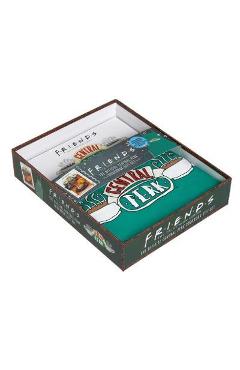 Poza produsului Friends: The Official Central Perk Cookbook Gift Set [With Apron] - Kara Mickelson