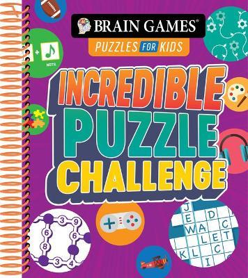 Brain Games Puzzles for Kids - Incredible Puzzle Challenge - Publications International Ltd