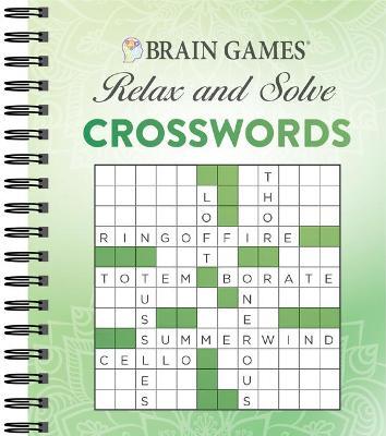 Brain Games - Relax and Solve: Crosswords (Green) - Publications International Ltd