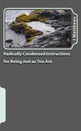 Radically Condensed Instructions for Being Just as You Are - J. Matthews