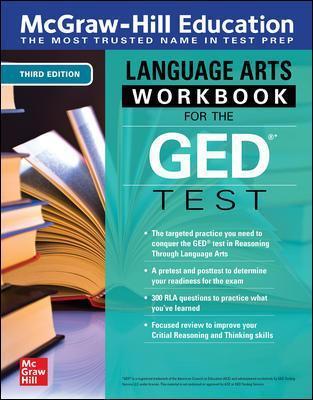 McGraw-Hill Education Language Arts Workbook for the GED Test, Third Edition - Mcgraw Hill Editors