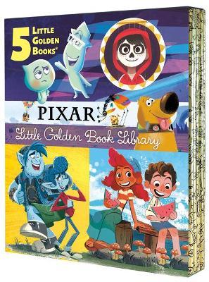 Pixar Little Golden Book Library (Disney/Pixar): Coco, Up, Onward, Soul, Luca - Various
