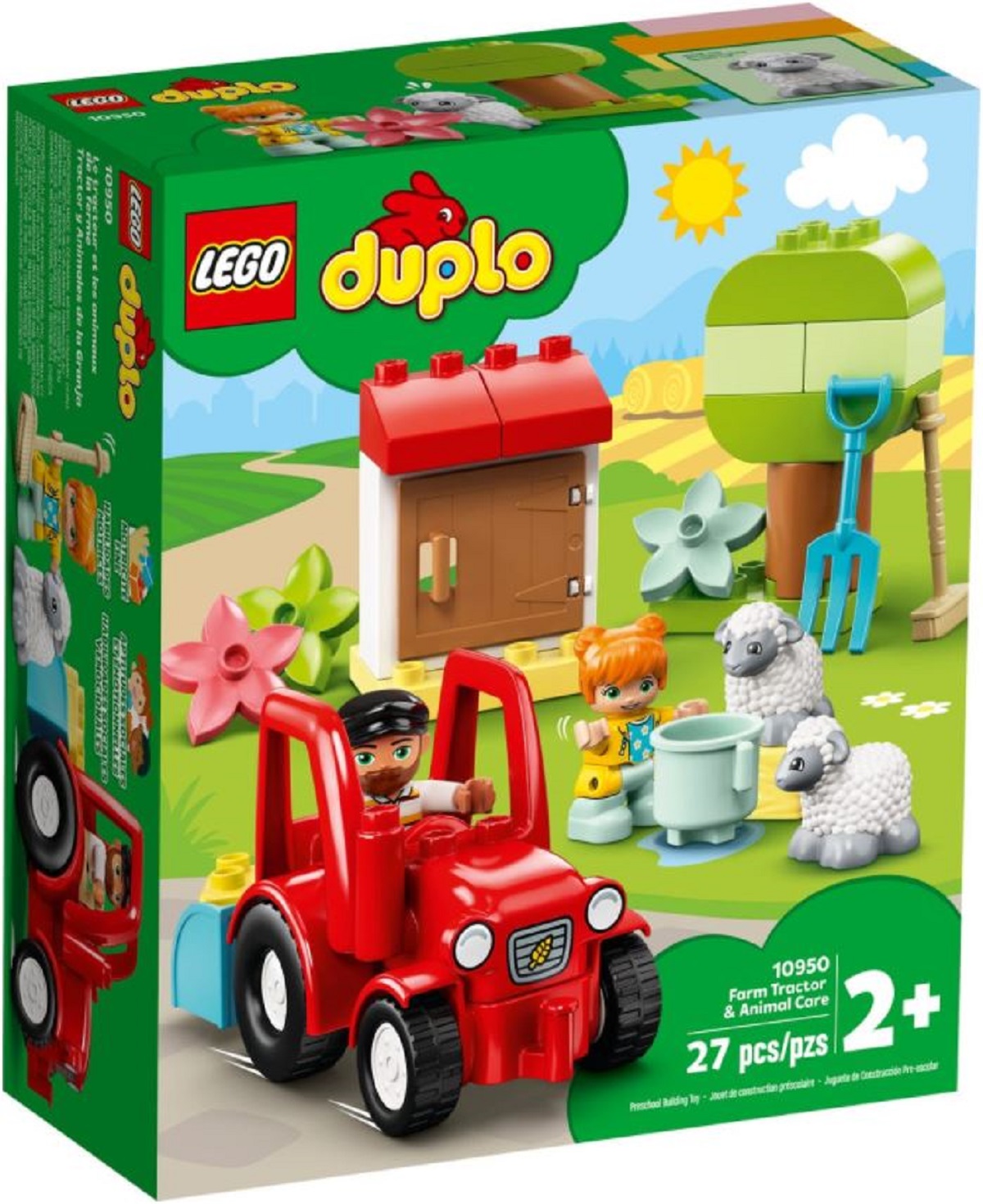 Lego Duplo. Tractor agricol