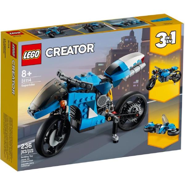 Lego Creator. Super motocicleta