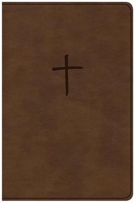 CSB Compact Bible, Brown Leathertouch, Value Edition - Csb Bibles By Holman