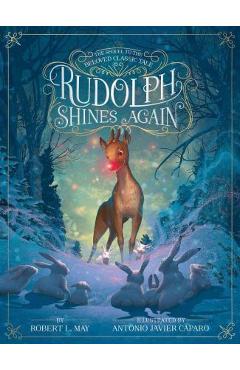 Coperta cărții 'Rudolph Shines Again - Robert L. May'