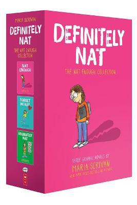 Definitely Nat: A Graphic Novel Box Set (Nat Enough #1-3) - Maria Scrivan