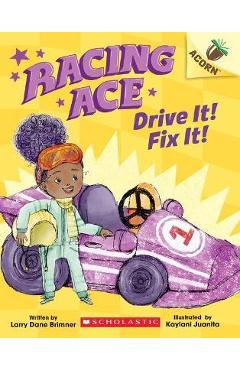 Coperta cărții 'Drive It! Fix It!: An Acorn Book (Racing Ace #1), 1 - Larry Dane Brimner'