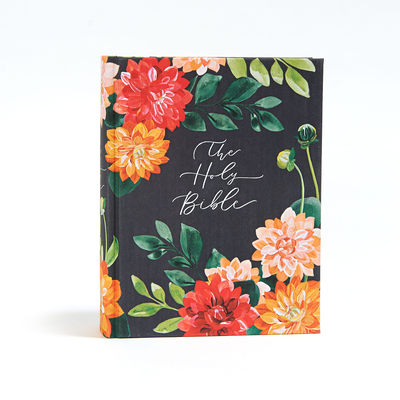 CSB Notetaking Bible, Hosanna Revival Edition, Dahlias - Csb Bibles By Holman