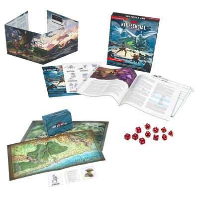 Kit Esencial de Dungeons & Dragons (Caja de D&d) - Wizards Rpg Team