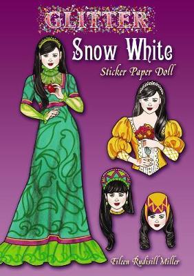 Glitter Snow White Sticker Paper Doll - Eileen Rudisill Miller