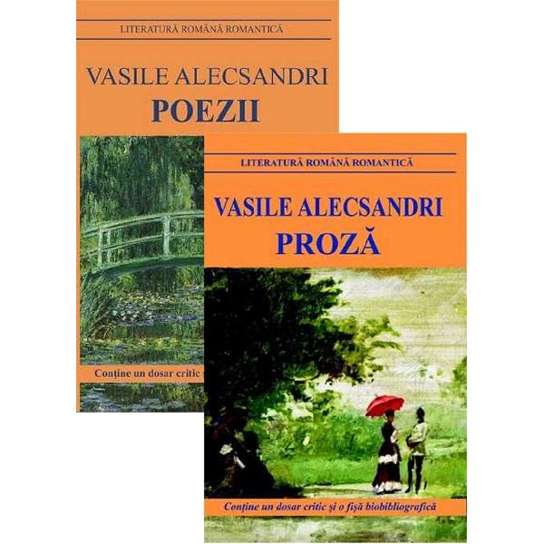 Pachet: Poezii + Proza - Vasile Alecsandri