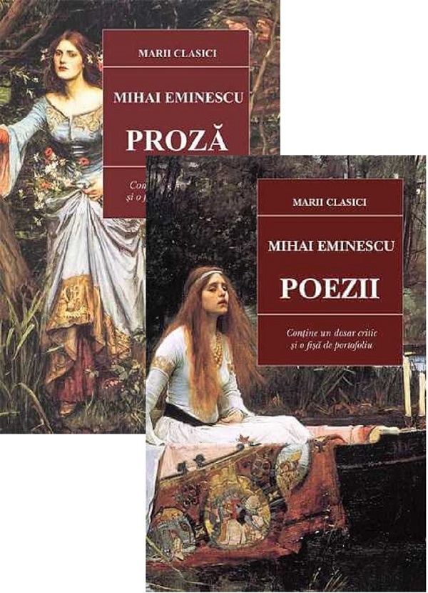 Pachet: Poezii + Proza - Mihai Eminescu