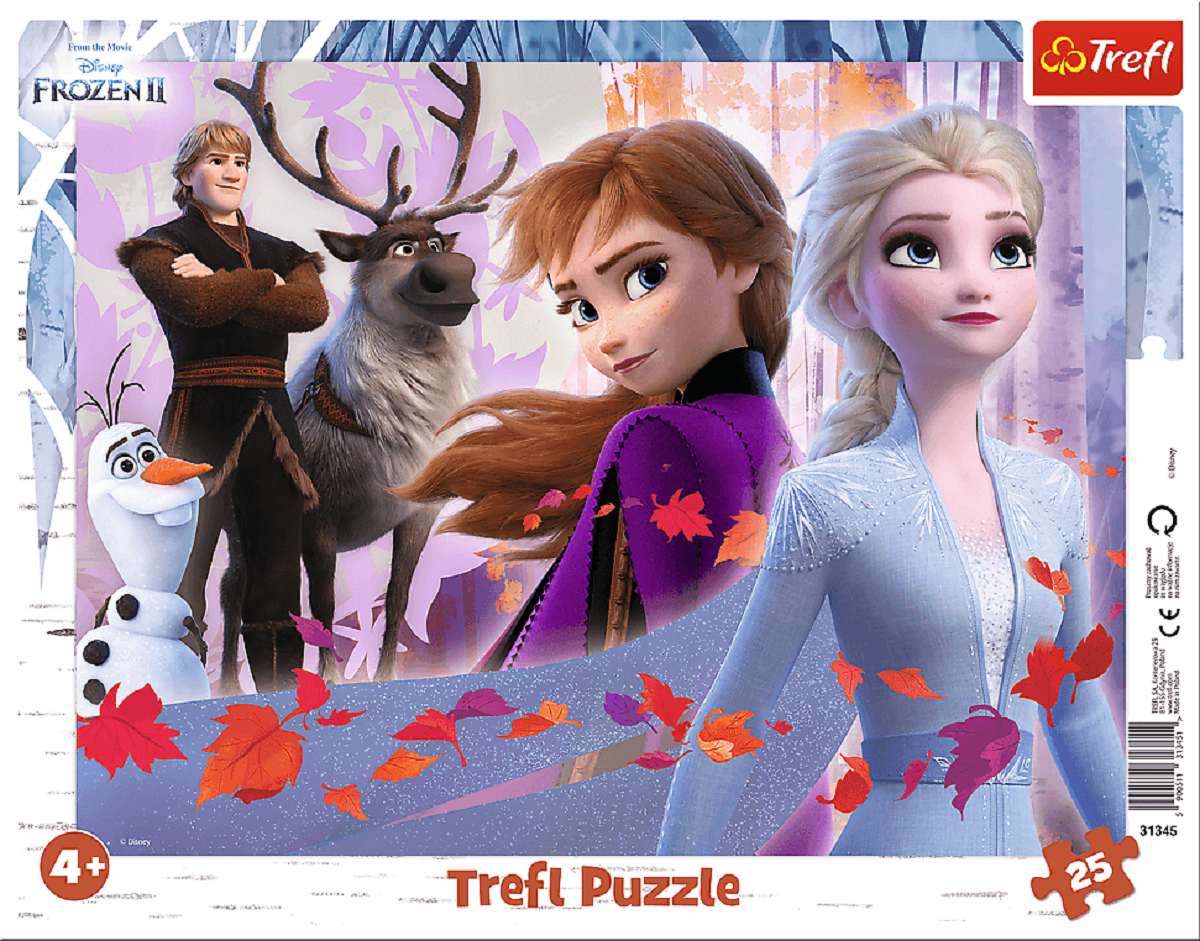 Puzzle 25. Plansa aventurile din Frozen
