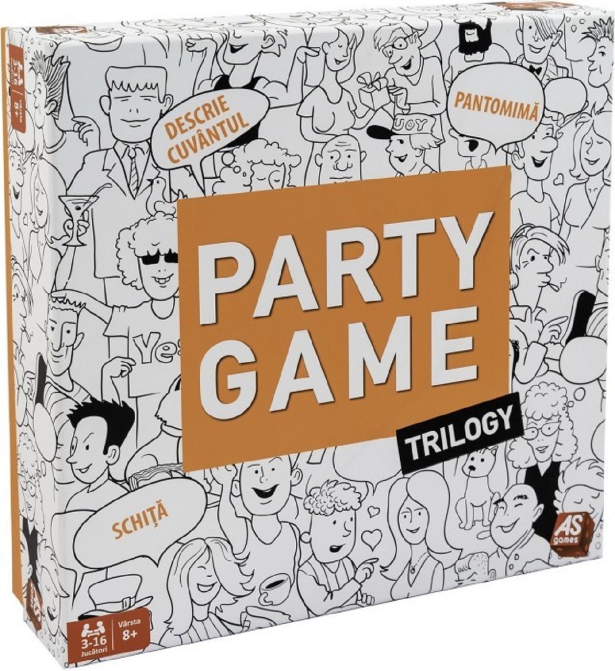 Joc de societate. Party Game Trilogpyce