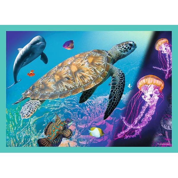 Puzzle 4 in 1. Animal Planet: Misterioasa lume a animalelor