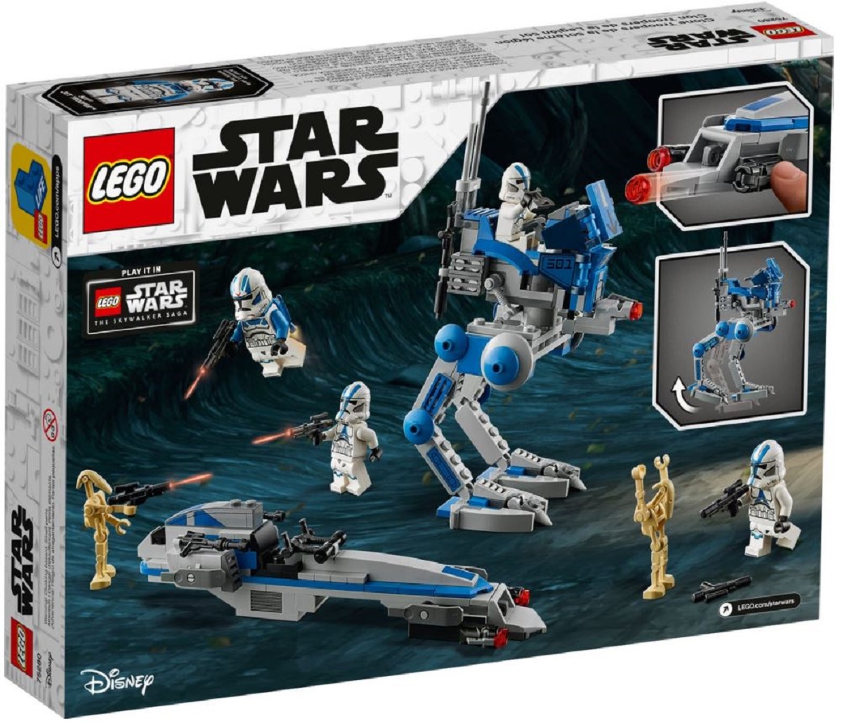 Lego Star Wars. Clone Troopers din Legiunea 501