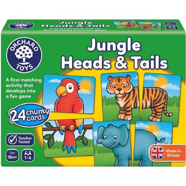 Joc educativ: Jungle Heads and Tails