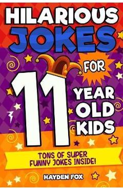 Coperta cărții '11 Year Old Jokes - Funny Foxx'