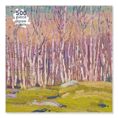 Adult Jigsaw Puzzle Tom Thomson: Silver Birches (500 Pieces): 500-Piece Jigsaw Puzzles - Flame Tree Studio