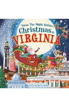 Coperta cărții ''Twas the Night Before Christmas in Virginia - Jo Parry'
