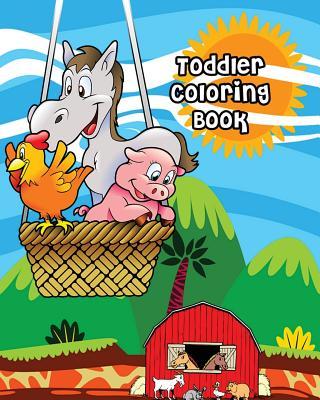 Toddler Coloring Book: Farm Animals, Activity Book for Kids Ages 2-4, Giant Coloring Books for Kids - Julee Jensen