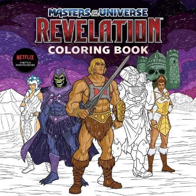 Masters of the Universe: Revelation Official Coloring Book (Essential Gift for Fans) - Mattel