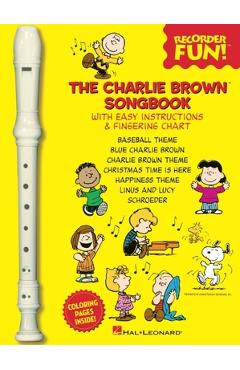 Coperta cărții 'The Charlie Brown(tm) Songbook - Recorder Fun!: Book/Recorder Pack - Vince Guaraldi'