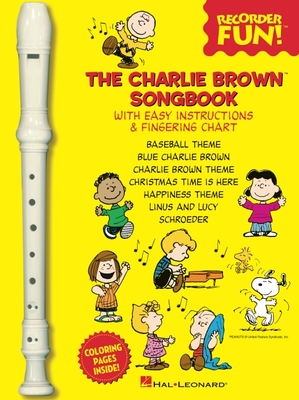 Coperta cărții 'The Charlie Brown(tm) Songbook - Recorder Fun!: Book/Recorder Pack - Vince Guaraldi'