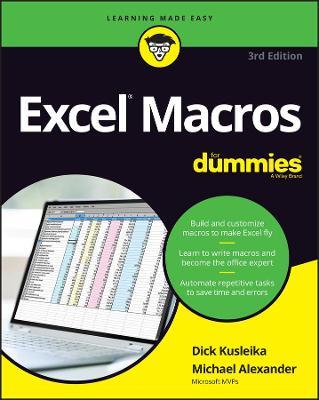 Excel Macros for Dummies - Michael Alexander