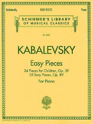 Easy Pieces: Schirmer Library of Classics Volume 2037 Piano Solo - Dmitri Kabalevsky